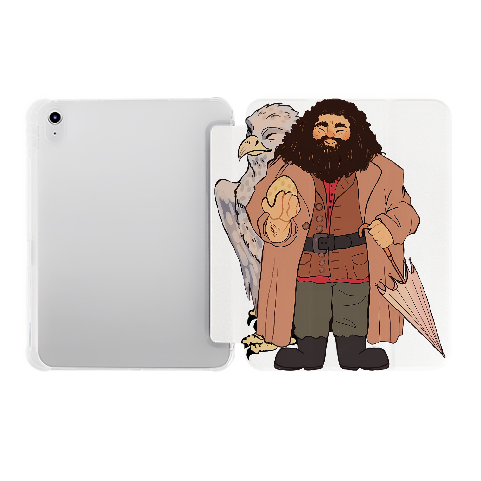 （画像用） Harry Potter ハリー・ポッターシリーズ IPad ケース ペン収納付き 三つ折りスタンド PUレザー×シリコン 対応機種9.5/10.5/10.9インチ